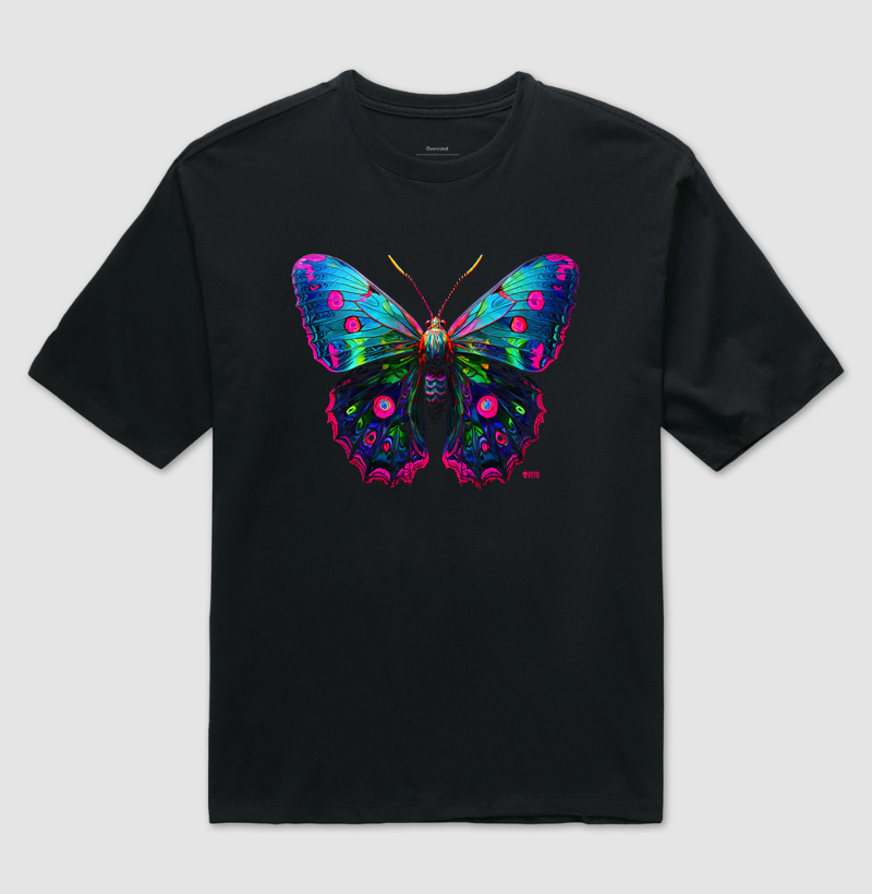 Borboleta Neon