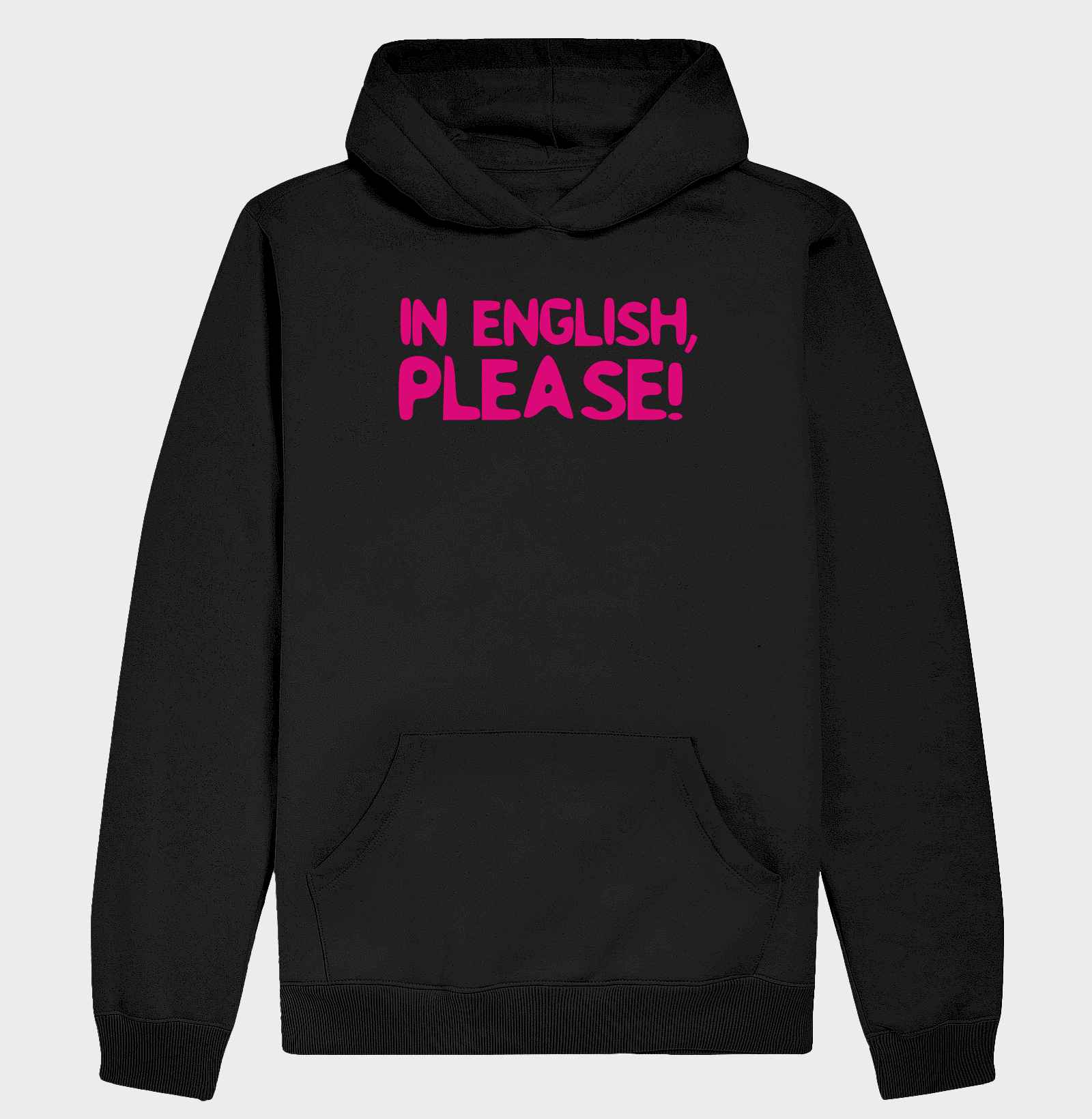 Moletom Hoodie Slim | In English Pink