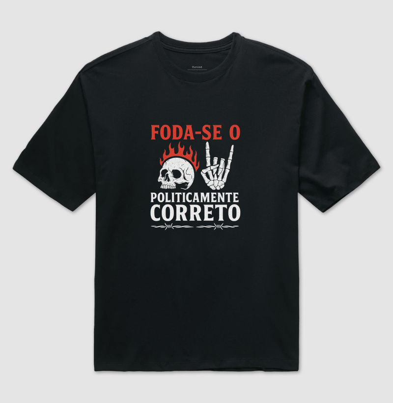 F**k Politicamente Correto (Black)