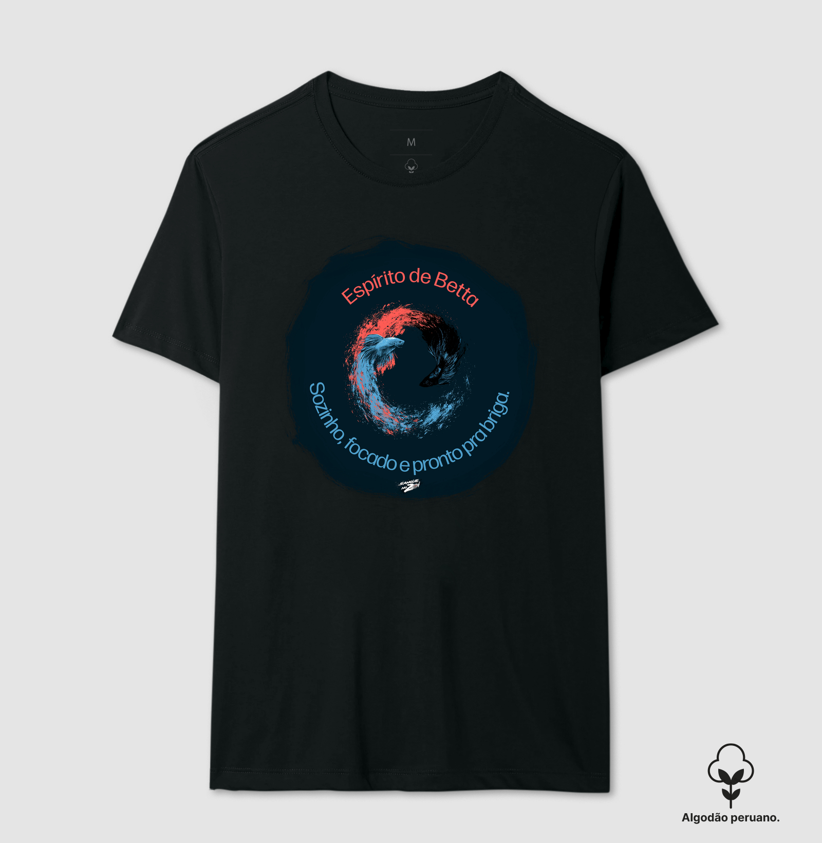 Espirito de Betta - Camiseta Algodão Peruano