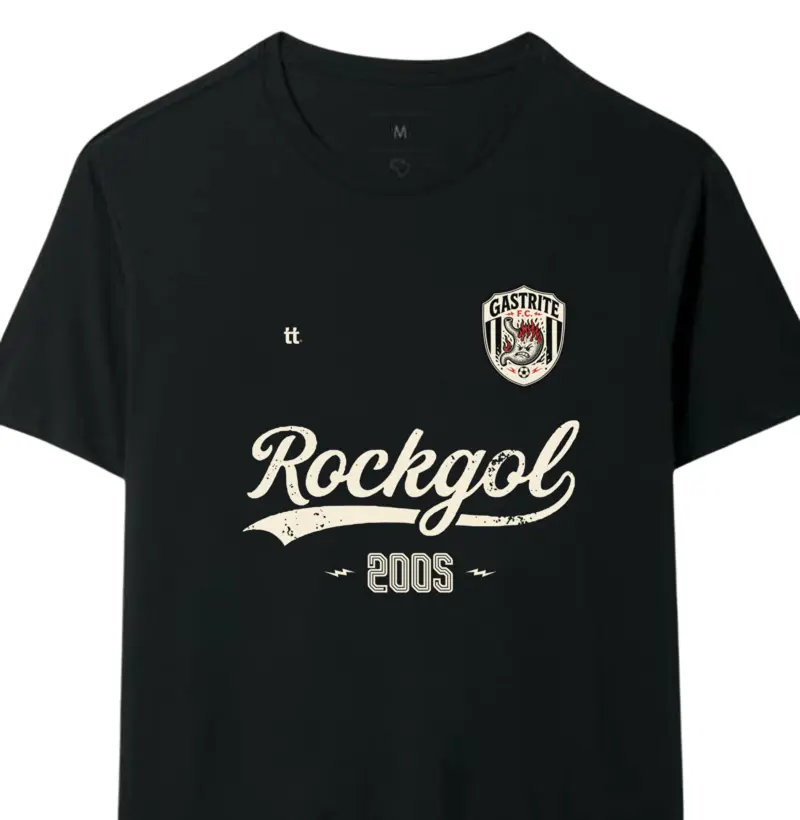 Camiseta Gastrite F.C. Rockgol 2005 | Futebol Alternativo