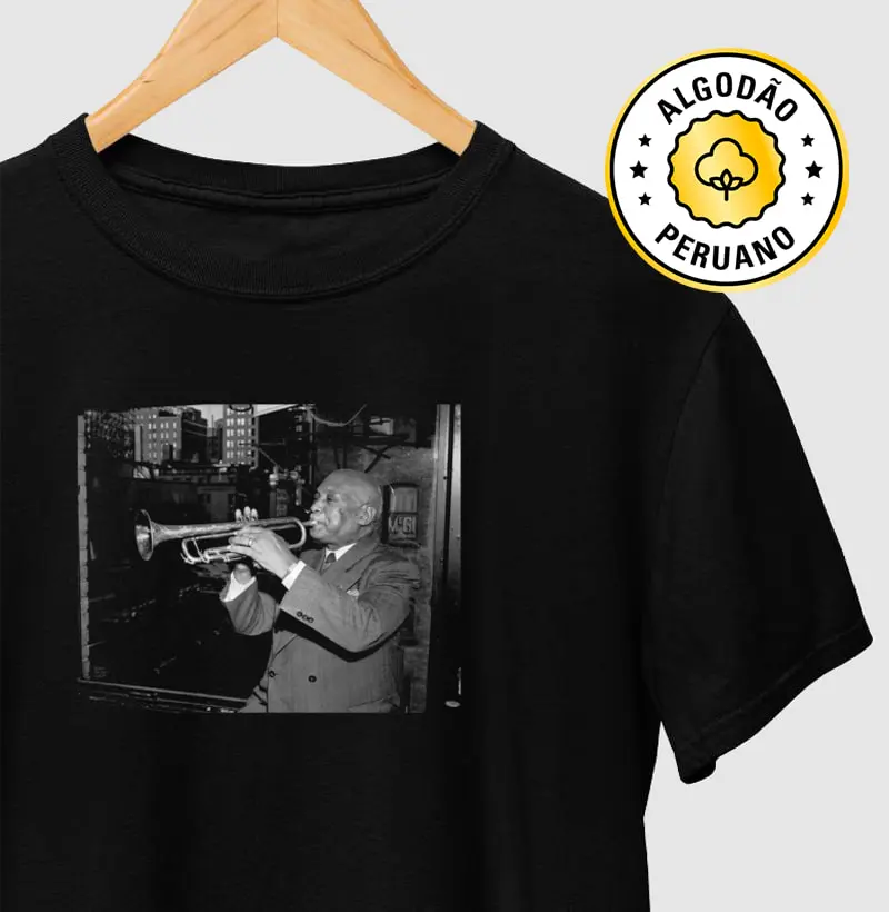 Portrait of W. C. Handy, N.Y. 1949 - Camiseta Algodão Peruano