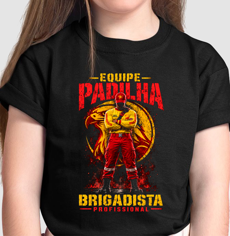 Equipe Padilha | Brigadista Profissional - Camiseta Infantil