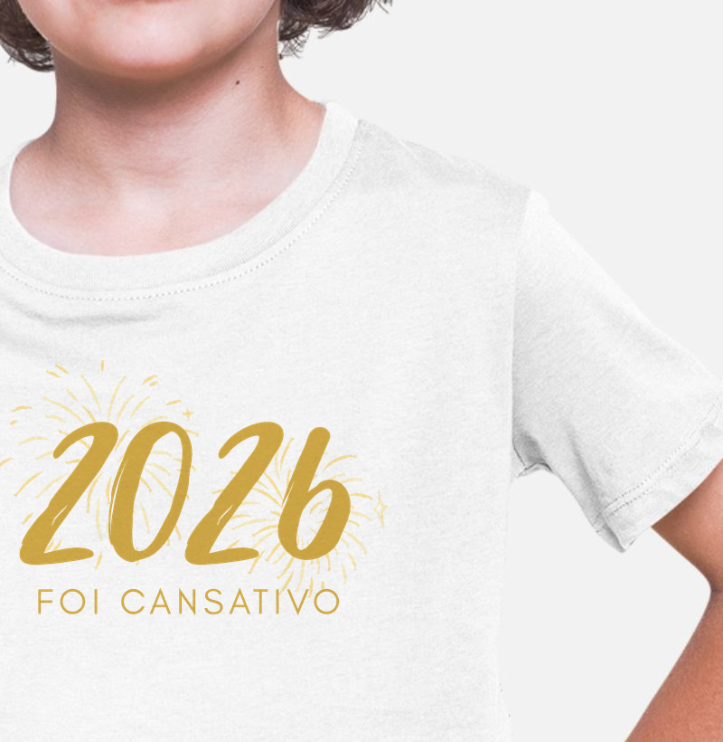 2026 foi cansativo - Infantil