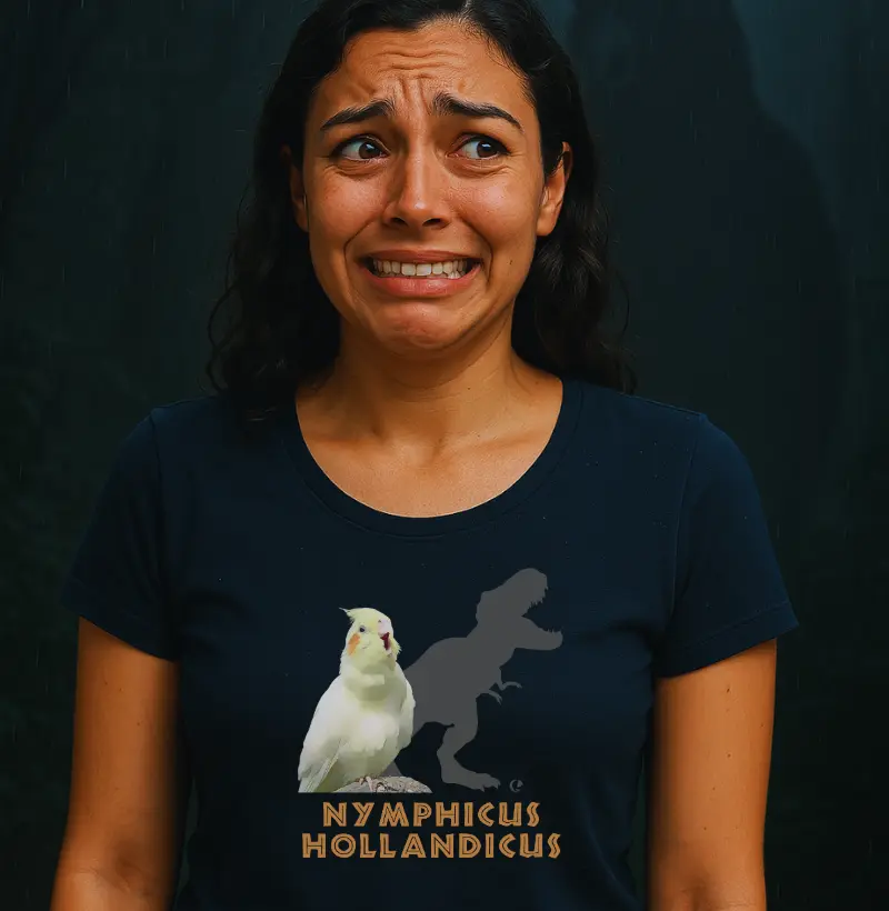 Camiseta Calopsita - Pré-histórica