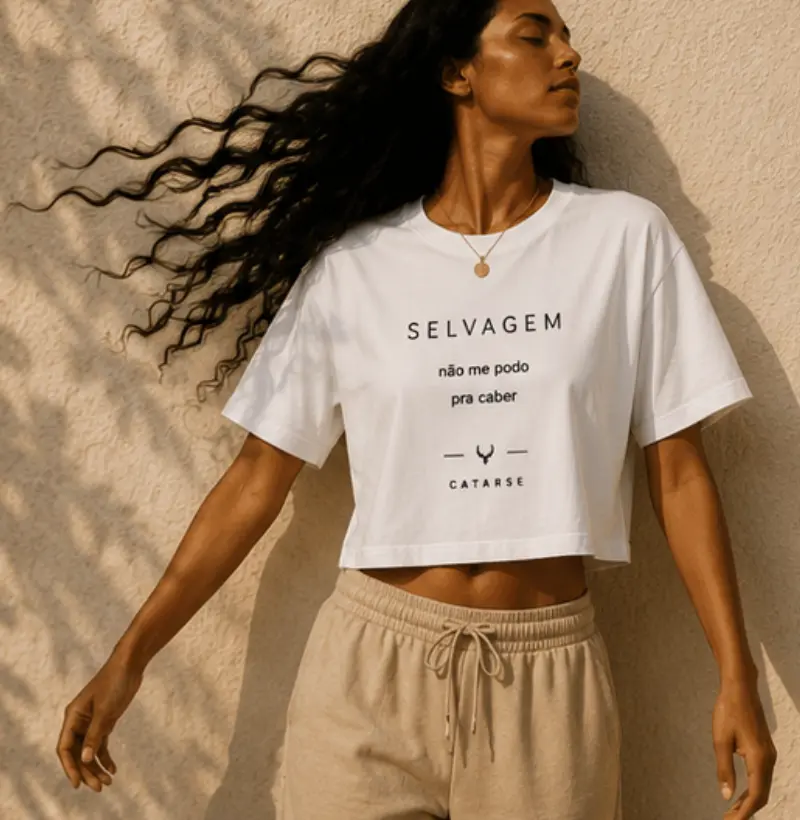 Cropped SELVAGEM