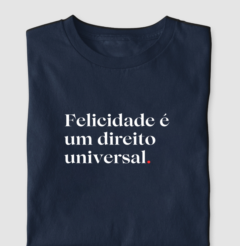 Felicidade é um direito universal