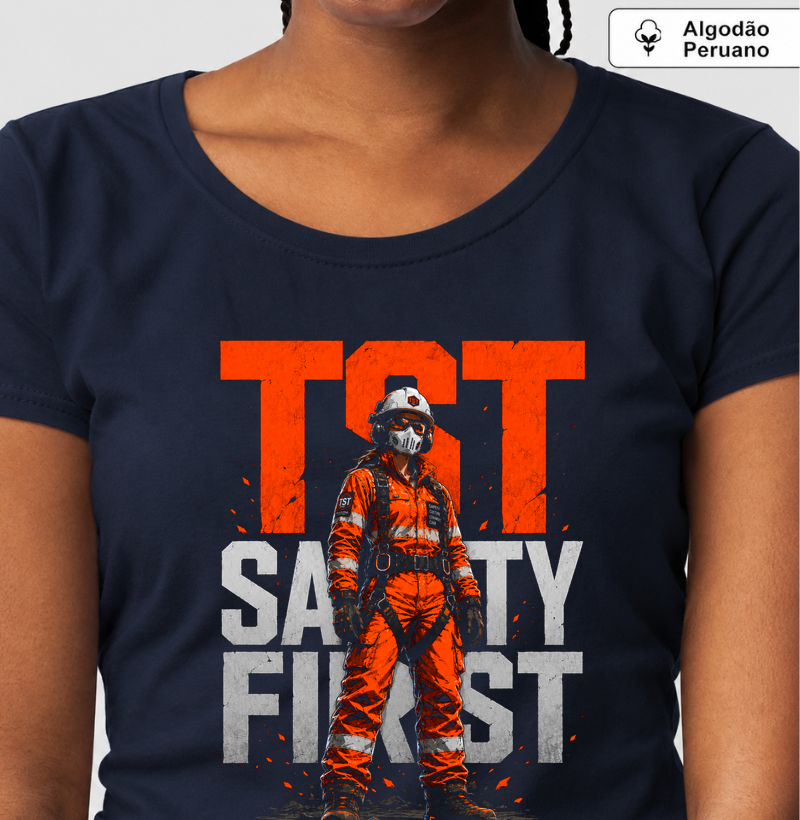 TST Hero Mulher - Camiseta Algodão Peruano