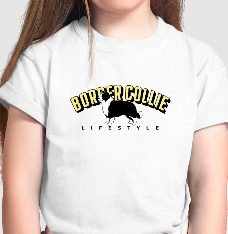 Border Collie Lifestyle com Amarelo