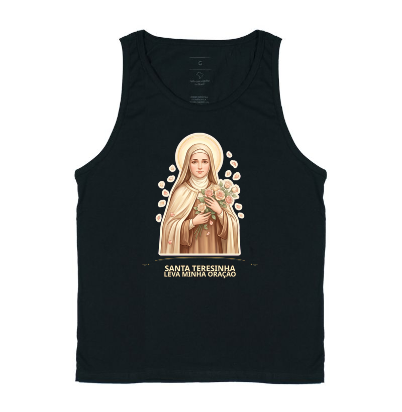 Santa teresinha leva minha oração - Regata