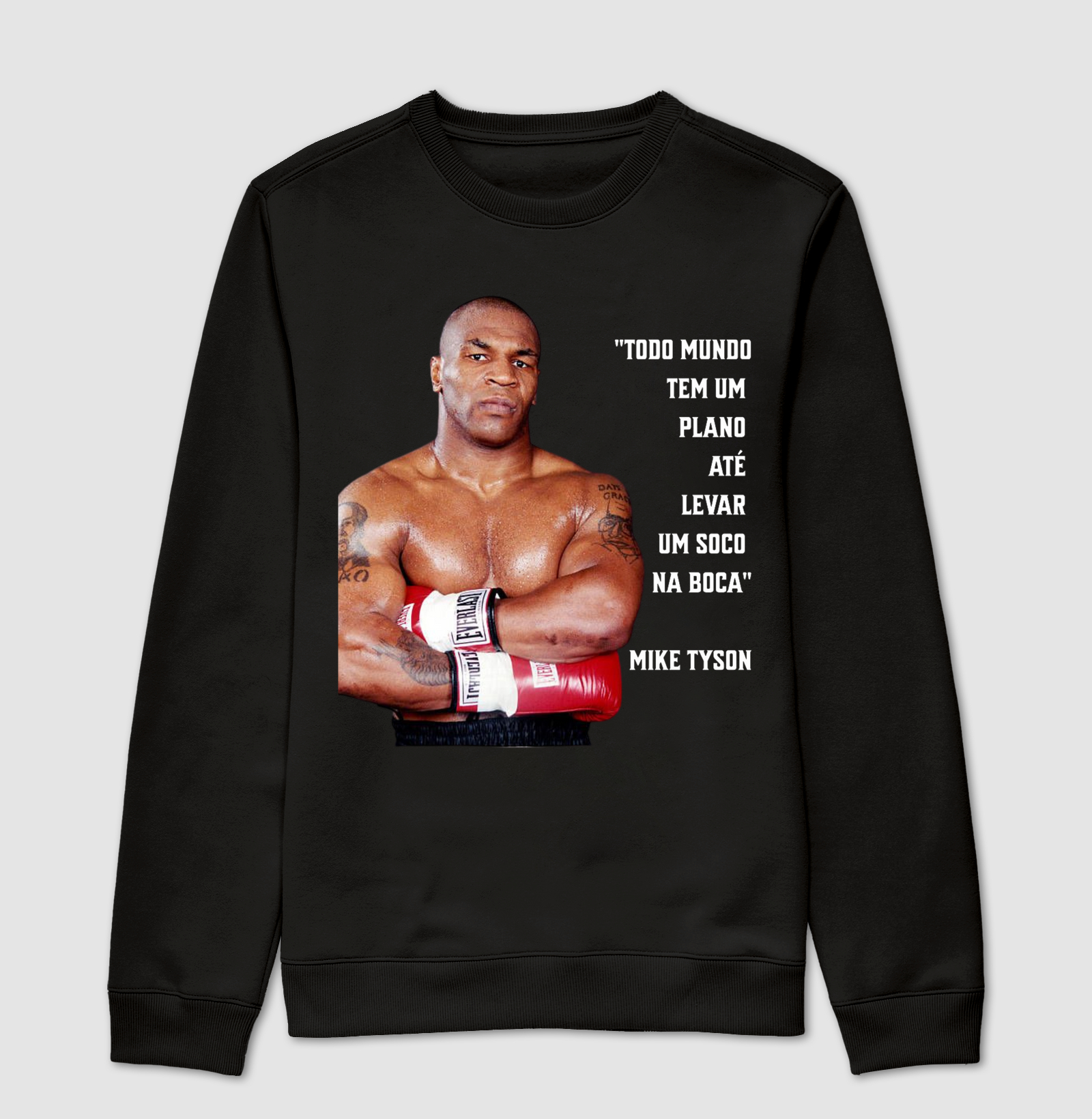 Suéter Moletom Todo Mundo Tem um Plano