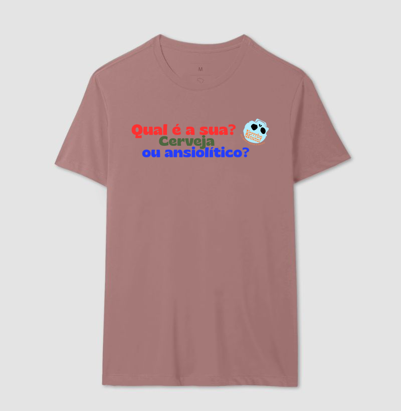 Camiseta Cerveja ou ansiolítico?