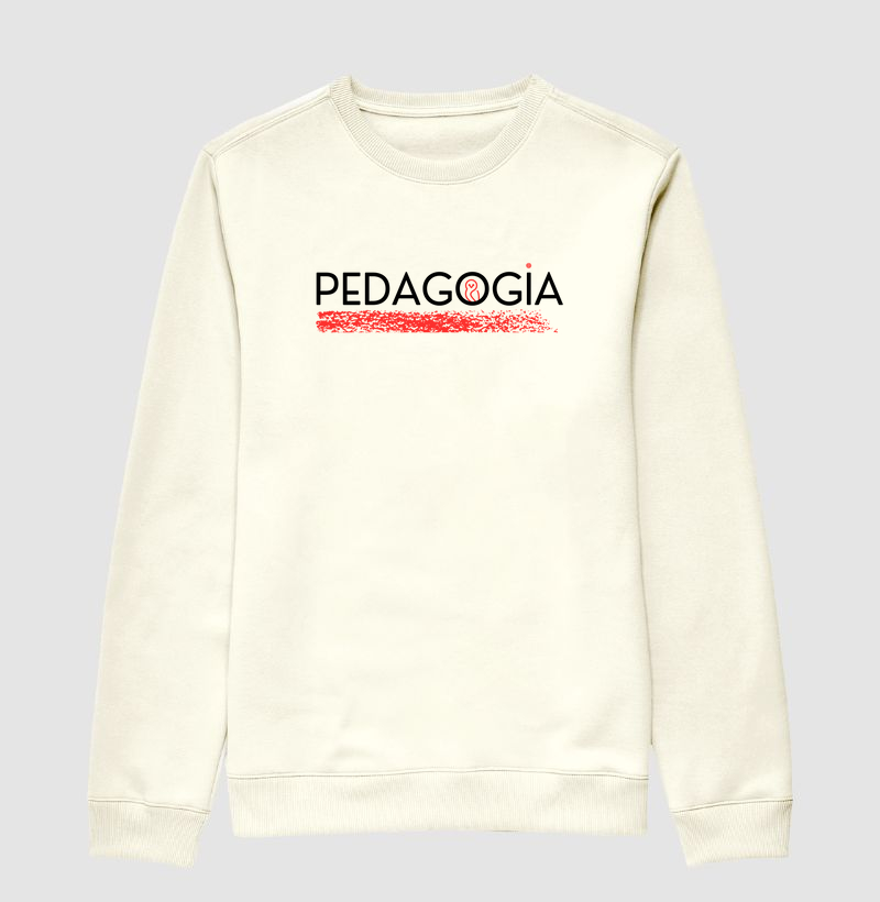Práxis Suéter Slim Moletom Pedagogia I