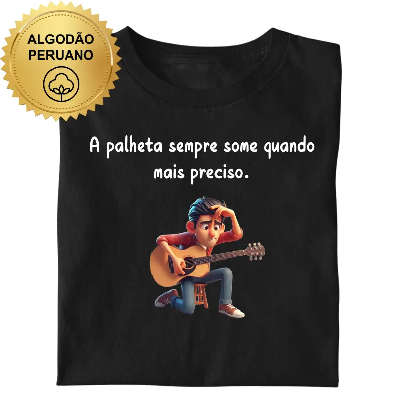 A palheta sempre some quando mais preciso