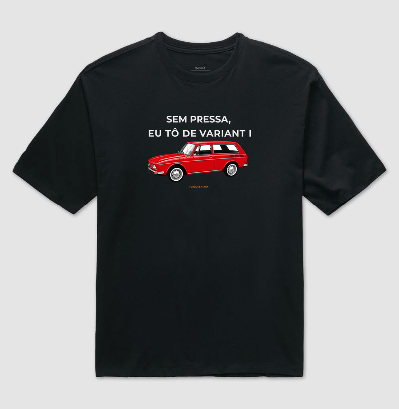Meu pai teve uma - VARIANT I - vermelha - Camiseta Oversized
