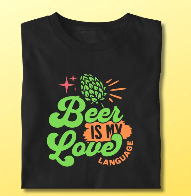 Cerveja é a minha linguagem do amor