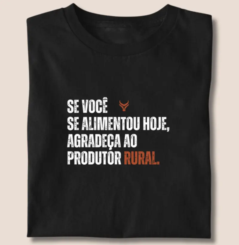Se você se alimentou hoje, agradeça ao produtor rural 