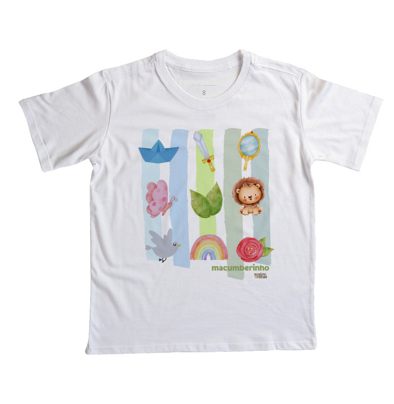 Camiseta Infantil Macumbeirinho Maria Patuá