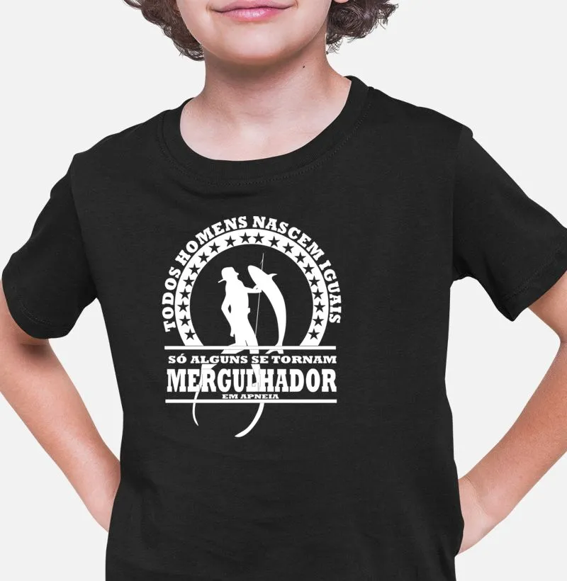 Camisa Infantil Todos Homens Nascem Iguais