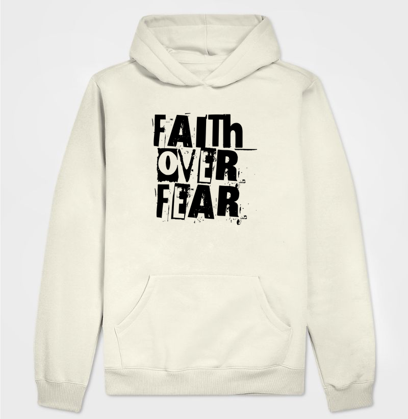 Faith Over Fear - Estampa Preta