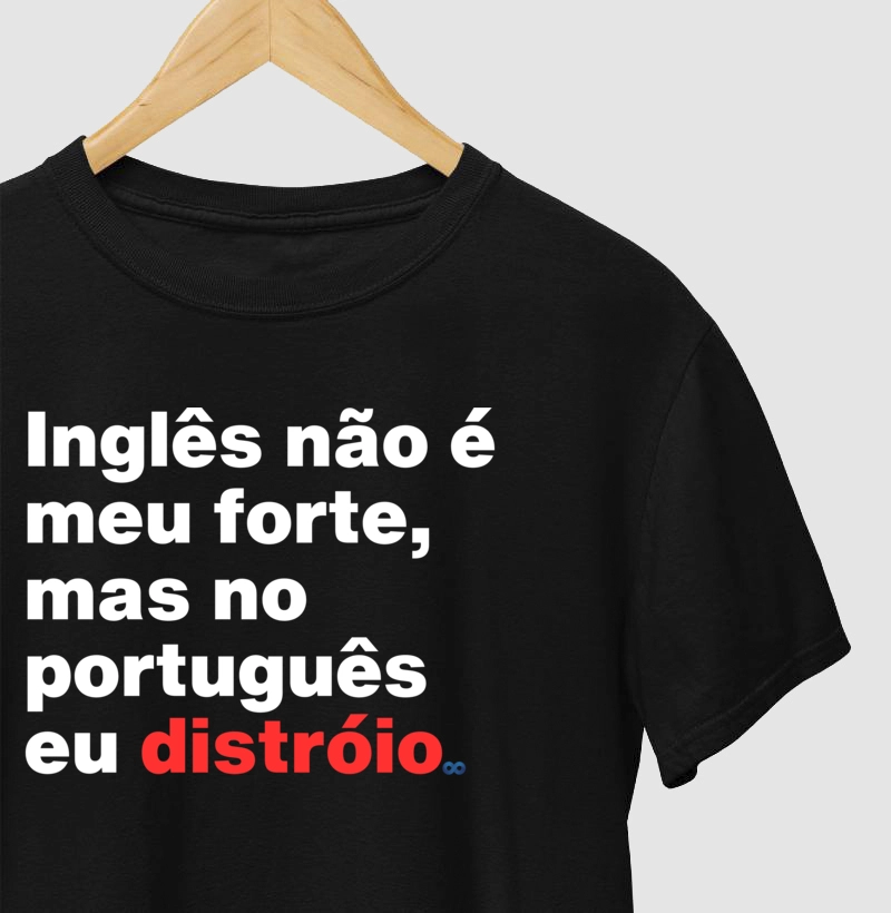 Inglês não é meu forte