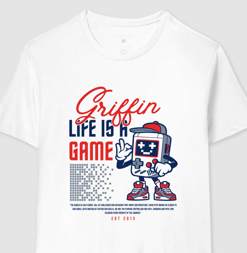 CAMISETA MASCULINA THE GAME