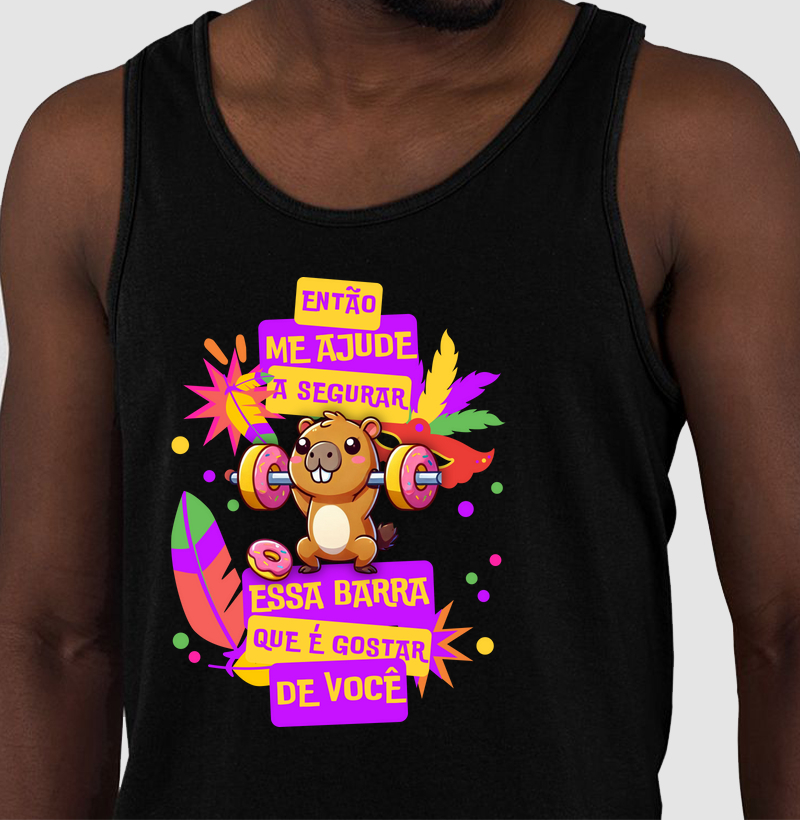 Então me ajude a segurar, essa barra que é gostar de você