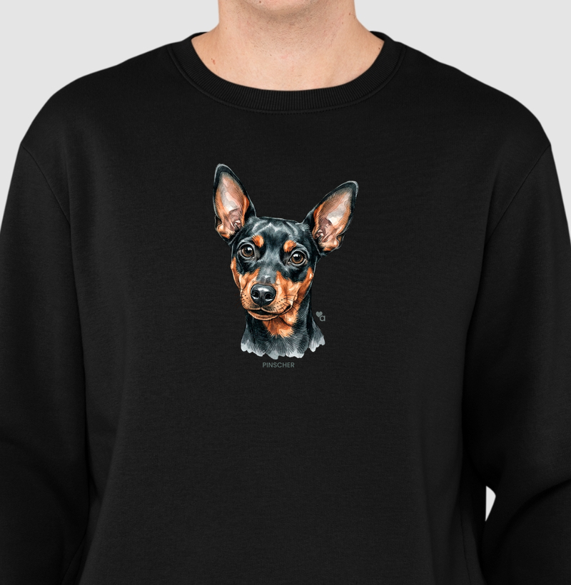 Cães - Pinscher - Moletom Suéter