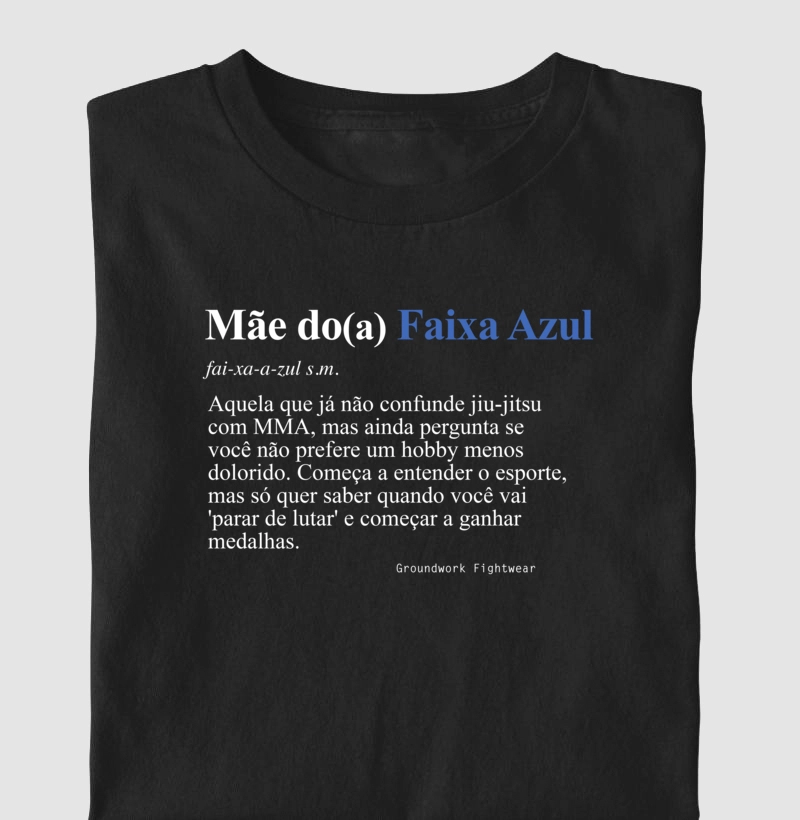 Mãe do(a) faixa azul