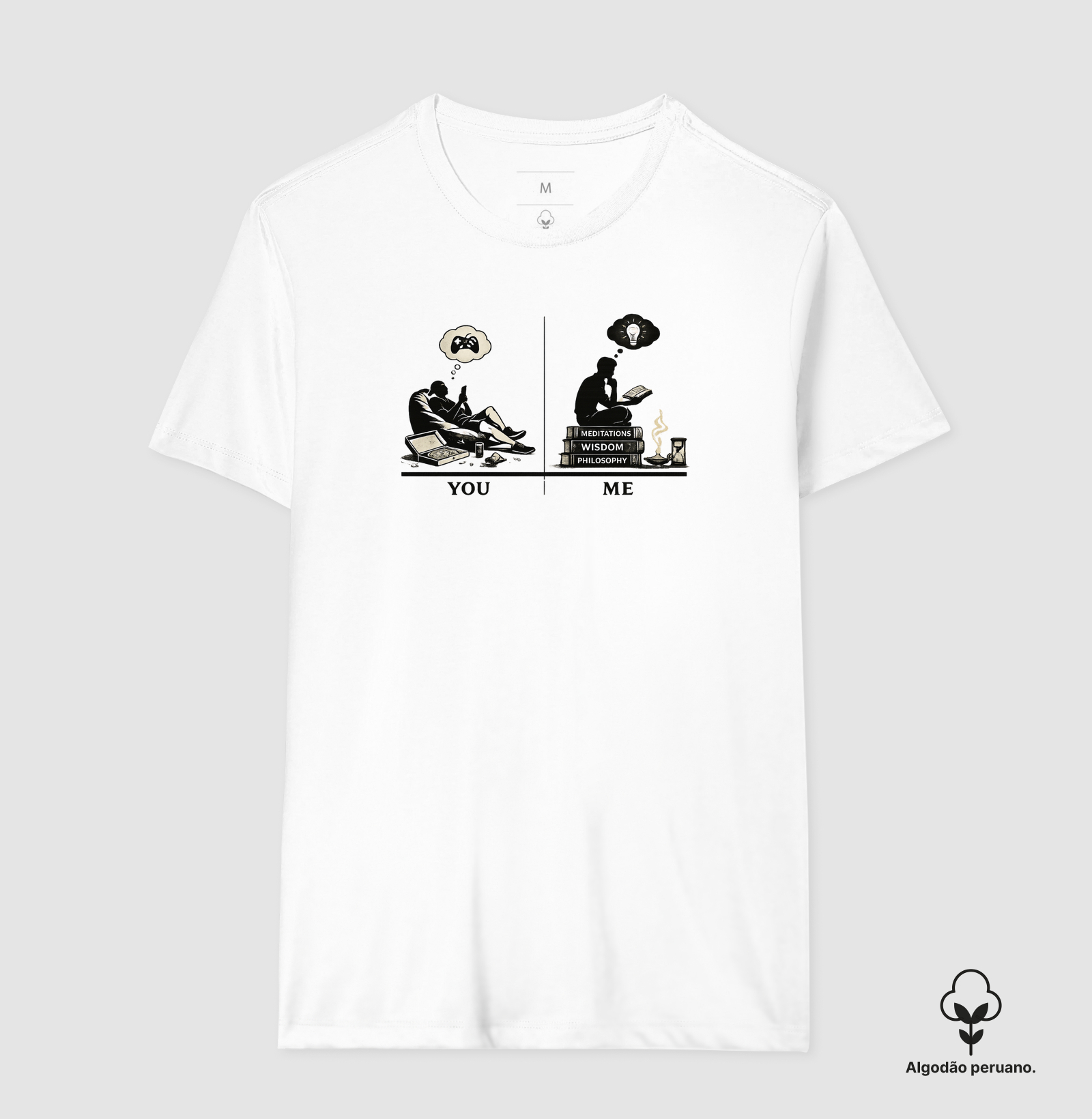 Camiseta Estoicismo "You-Me"