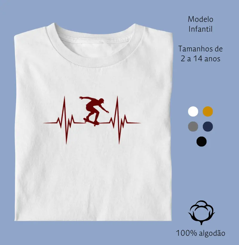 Skate Heart Beat (Infantil)