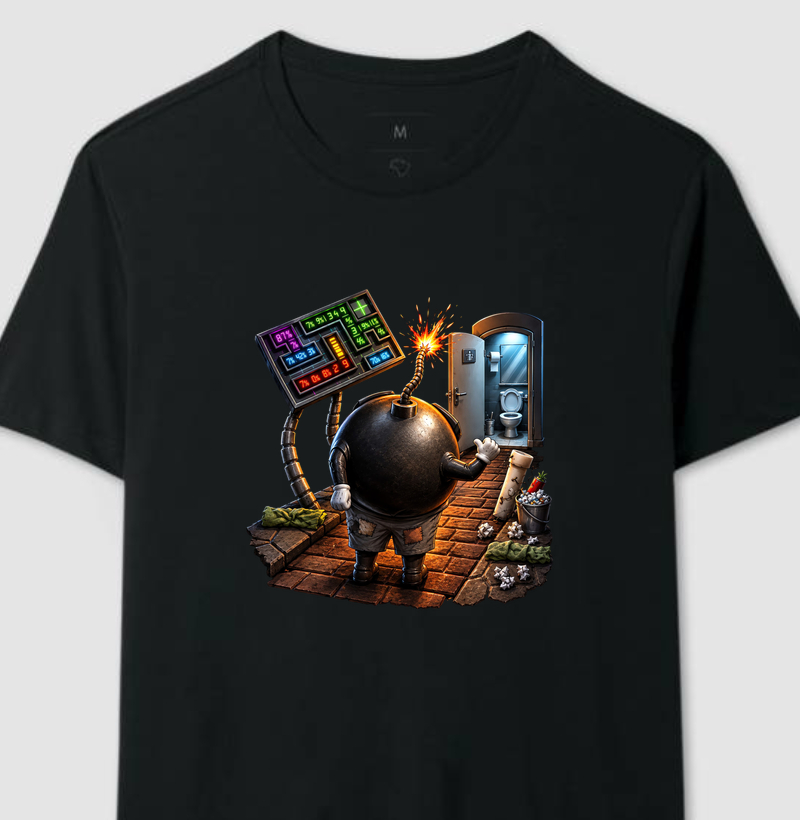 Camiseta Bomber3D