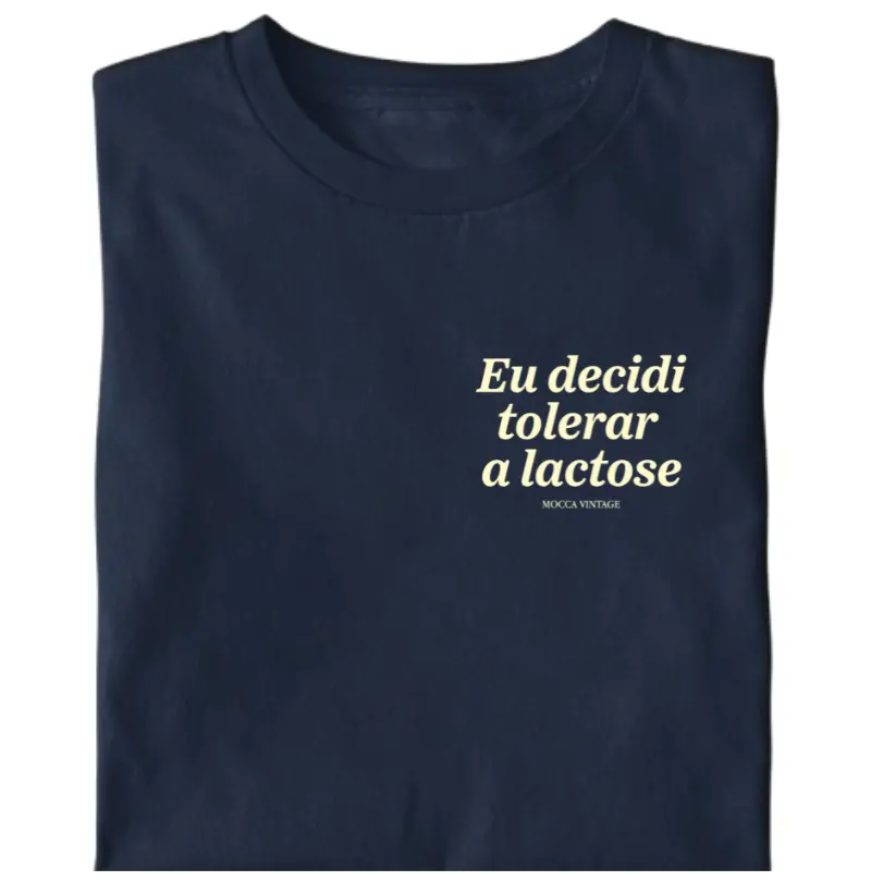 Eu decidi tolerar a lactose