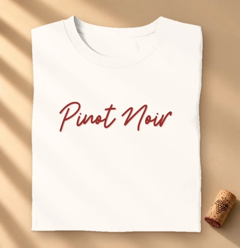 Camiseta Vinho - Pinot Noir