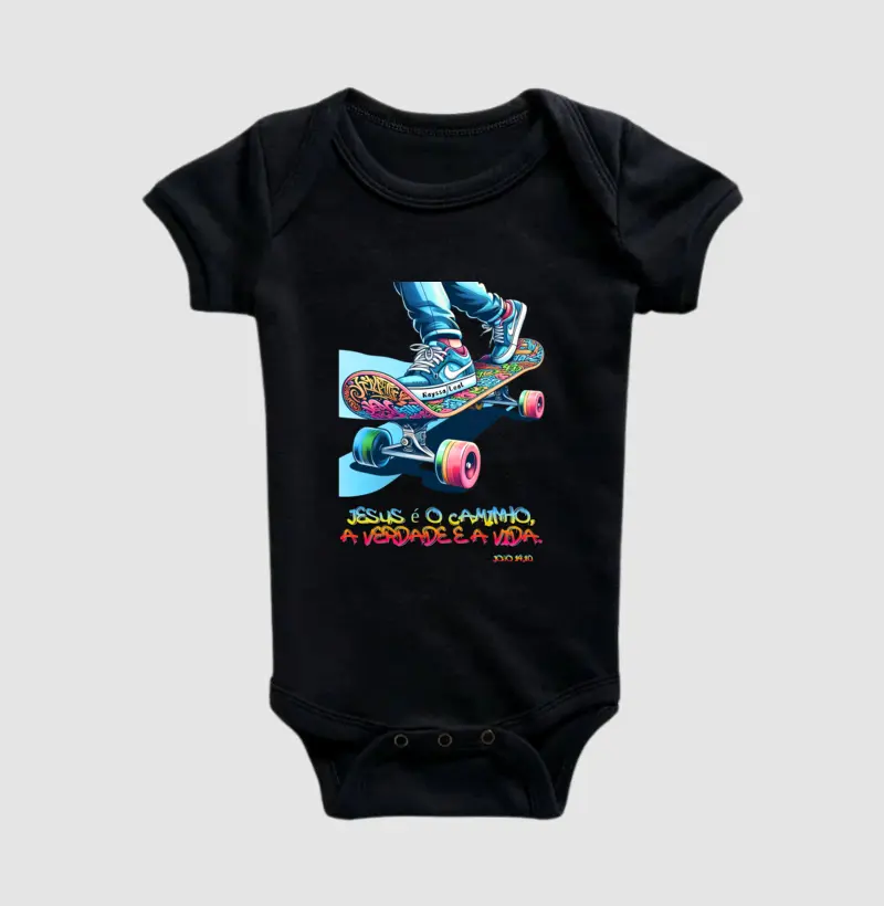 Boody Infantil- Jesus é o caminho, a verdade e a vida.
