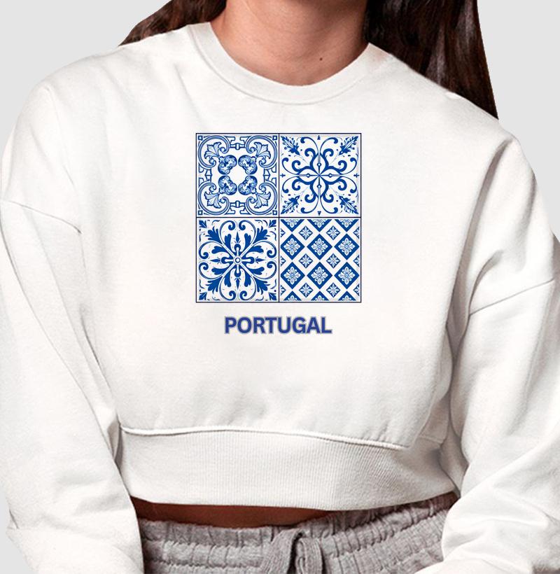 Azulejos Portugueses Moletom  