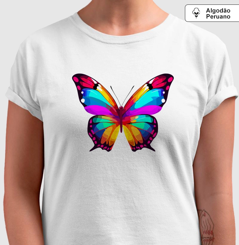 Butterfly II - Produto Premium - Algodão Peruano