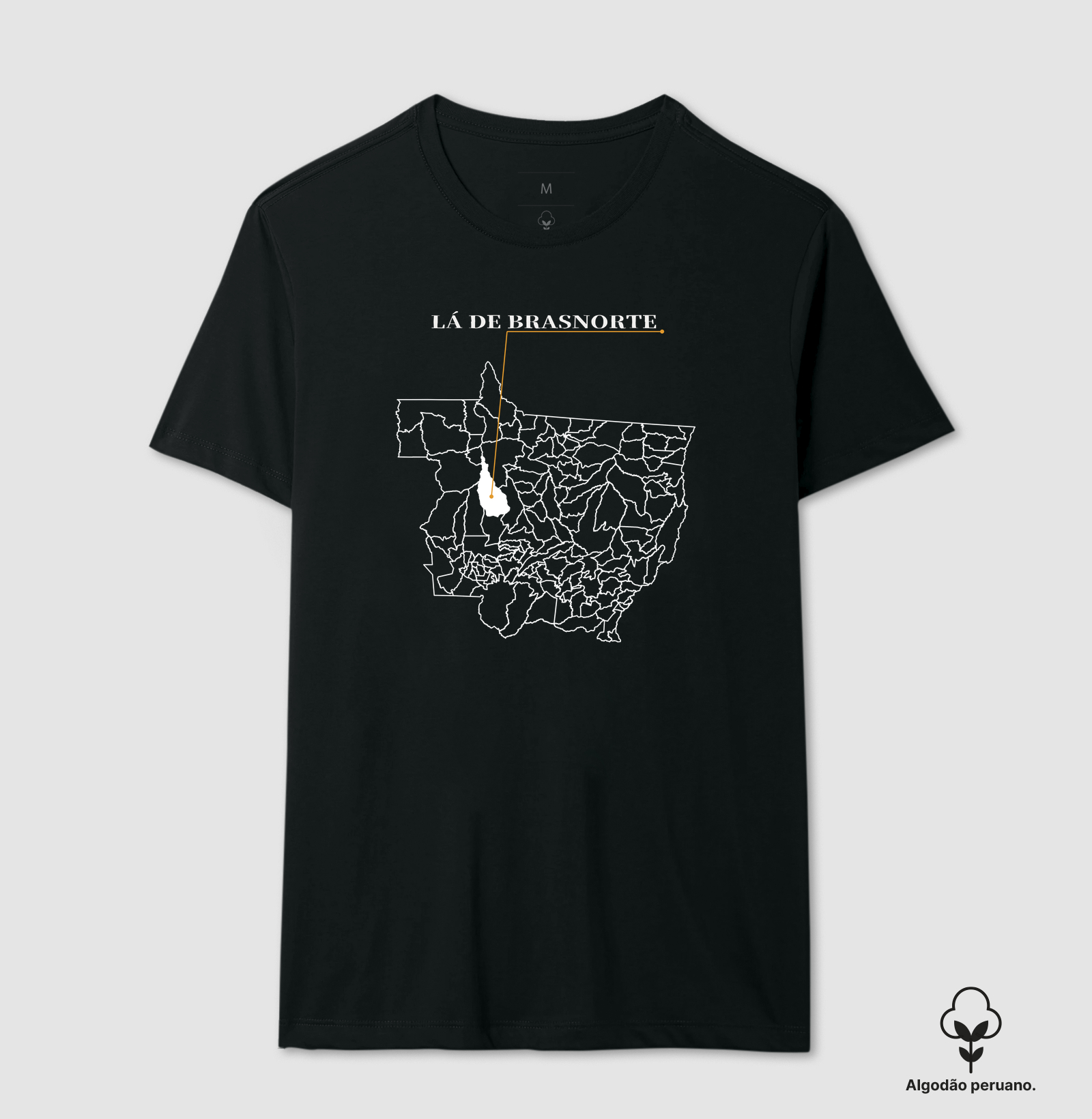 Brasnorte | Origem MT - Camiseta Algodão Peruano
