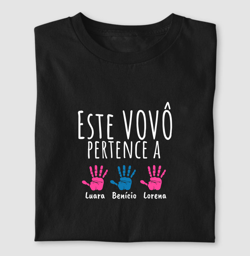 Vovô pertence: Luara, Benício e Lorena