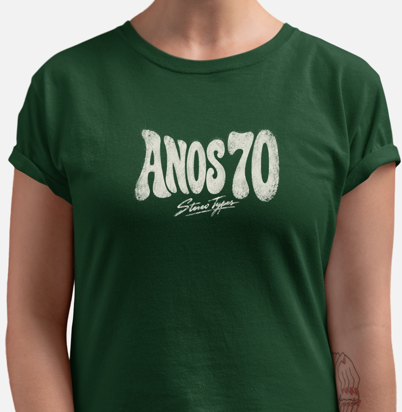 ANOS 70 · Carvão · Traço Claro · STEREO TYPES