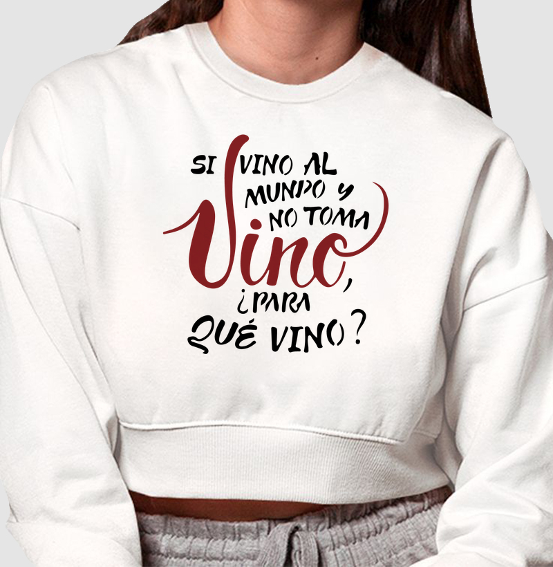¿Para qué vino?