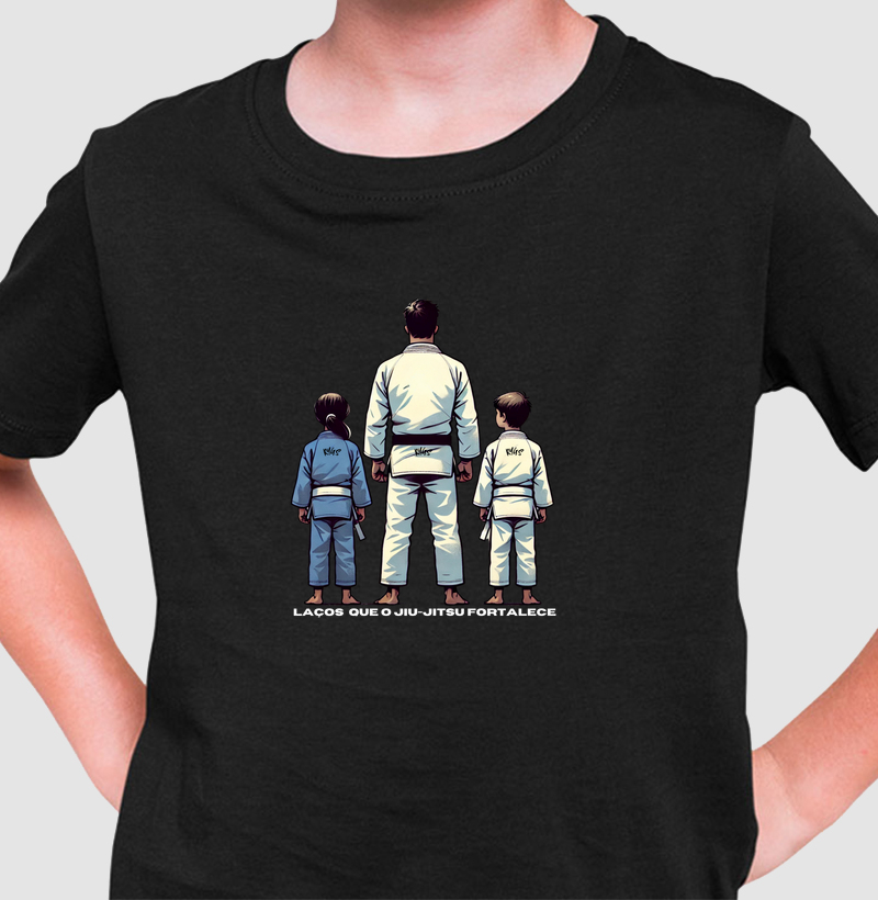 Laços que o Jiu-Jitsu fortalece, Pai e Casal de Filhos