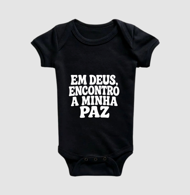 Em Deus, encontro a minha paz
