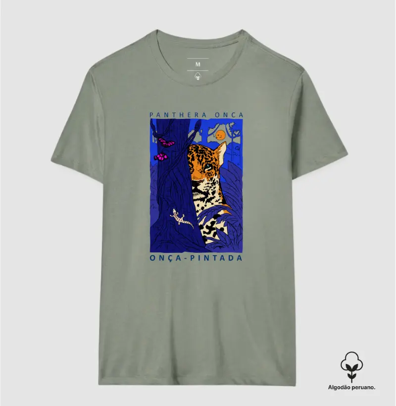 Camiseta Onça-pintada