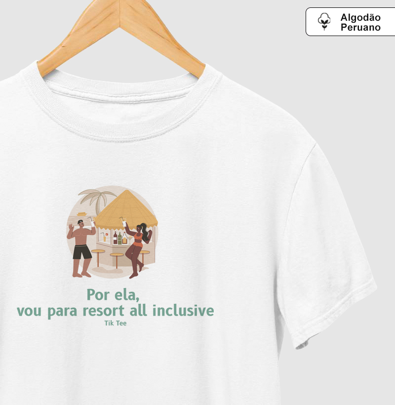 Por ela, vou para resort