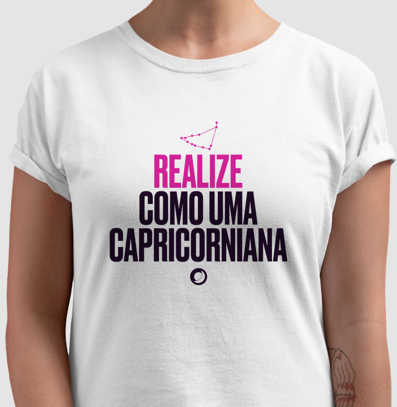 realize como uma capricorniana.
