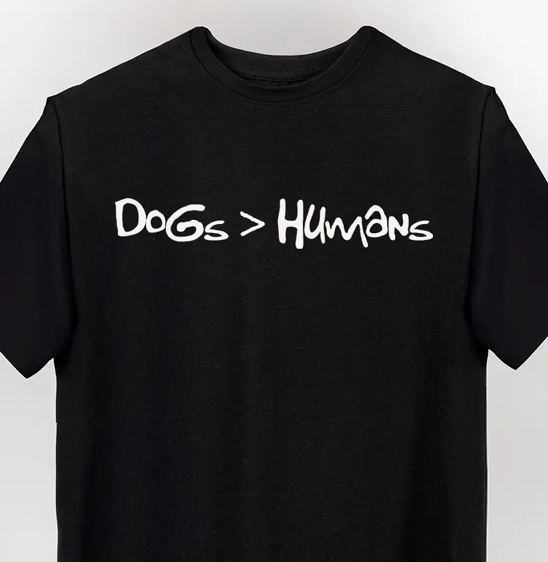 Dogs > Humans