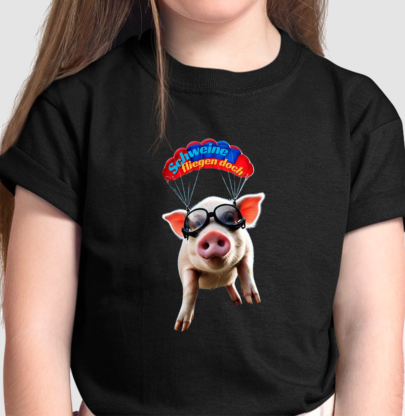 Schweine fliegen doch!