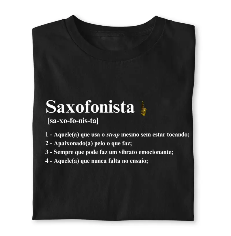 Definição Saxofonista