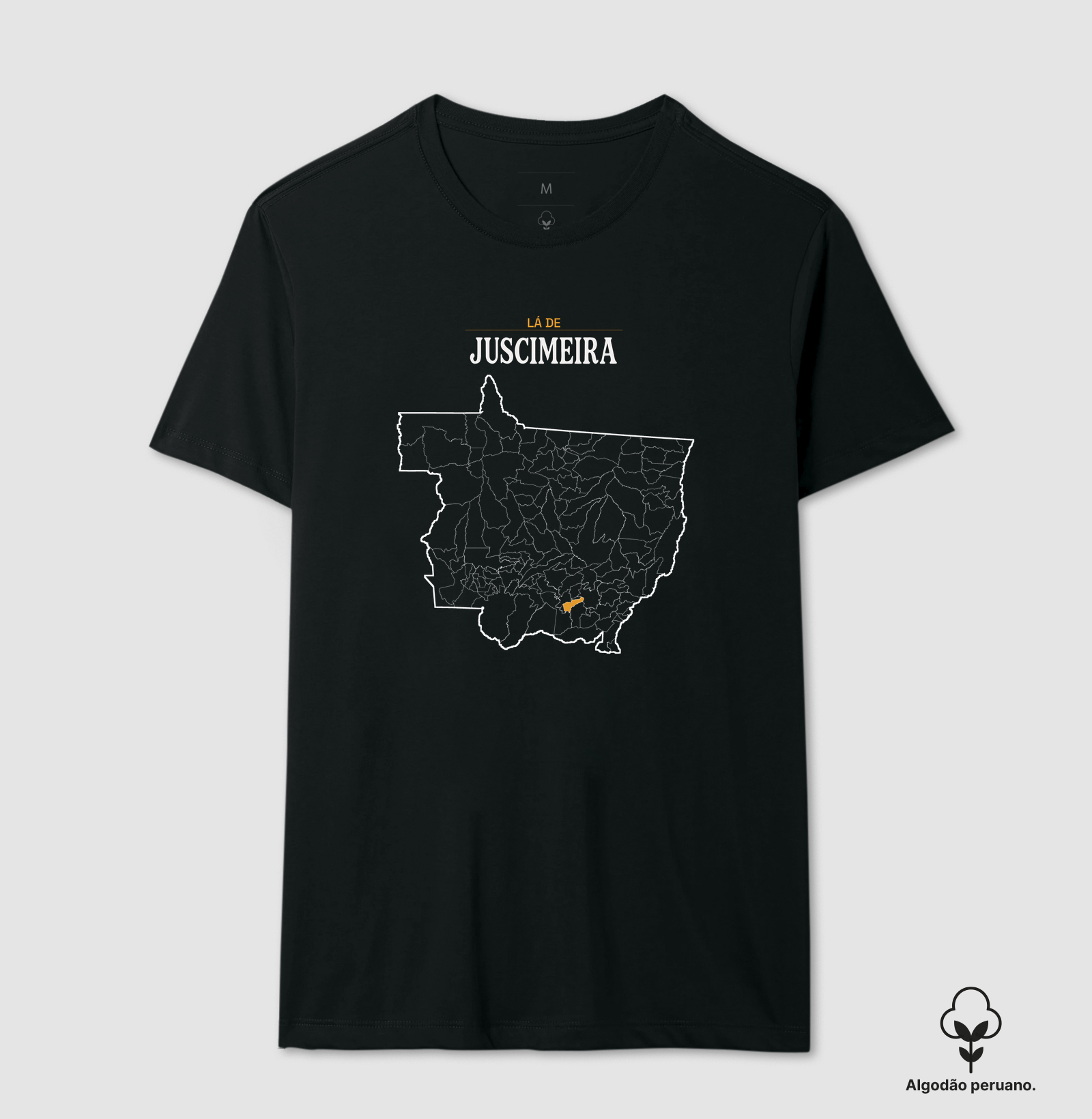 Juscimeira | Território MT - Camiseta Algodão Peruano